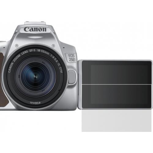 Self-adhesive Tempered Glass / Film LCD Screen Protector Cover for Canon 200D 250D Rebel SL2 SL3 Kiss X9 X10 200D II Camera