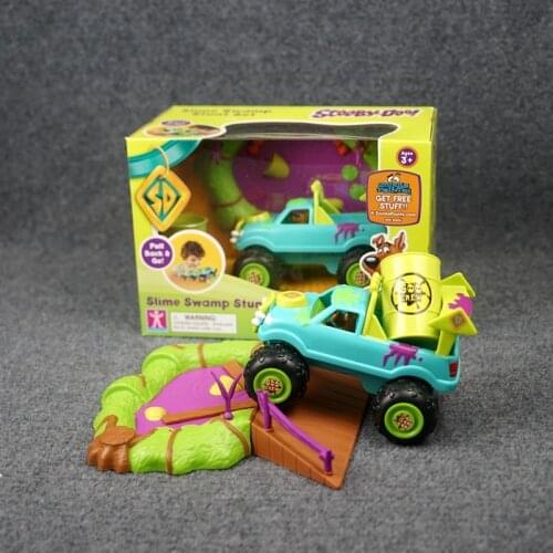 Scoobys Doo Dog Adventure Slime Swamp Vehicle Truck SUV Children Toys Car Pullback Crash-resistant Kids Gifts
