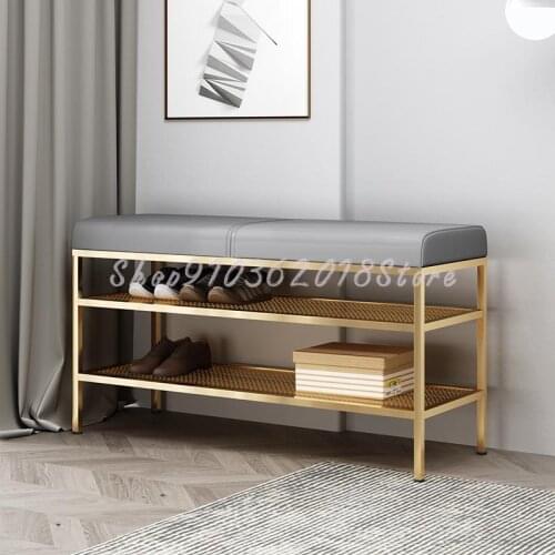 Nordic Shoes Stool Door Door Door Shoes Stool Simple Luxury Can Sit In The Door Shoes Stool Integrated Shoe Cabinet