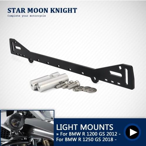 Star Moon Knight Motorcycle Headlight Mounts