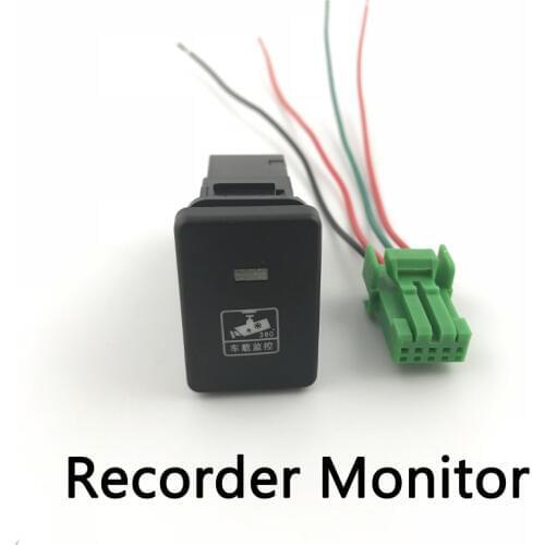 Fog Light LED DRL Camera Recorder Monitor Radar Parking Tailgate Power Supply Switch Button For Mitsubishi L200 2015-2018