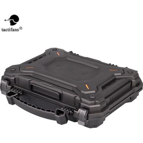 Tactical Gun Pistol Camera Case Protective Customized Foam Watertight Hard Shell Tool Storage Box 10.2 Inch Hunting Accessories