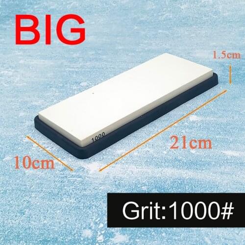 1000 grit kitchen knife sharpener professional 2pcs sharpening stone Silica gel non-slip base set water whetstone sharpener