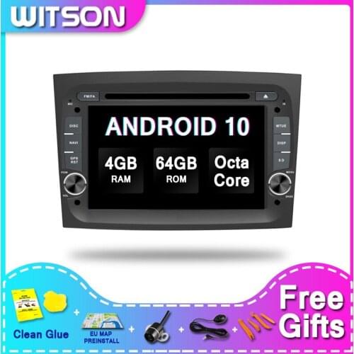 WITSON Android 10.0 DVD Car Player For FIAT DOBLO 2015 Car DVD Player Universal 4GRAM 64GBROM