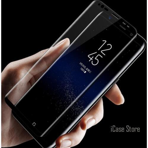 3D Curved Full Cover Tempered Glass For Samsung Galaxy S8 S8 Plus Explosion-Proof Screen Protector For Samsung S8 Glass Film