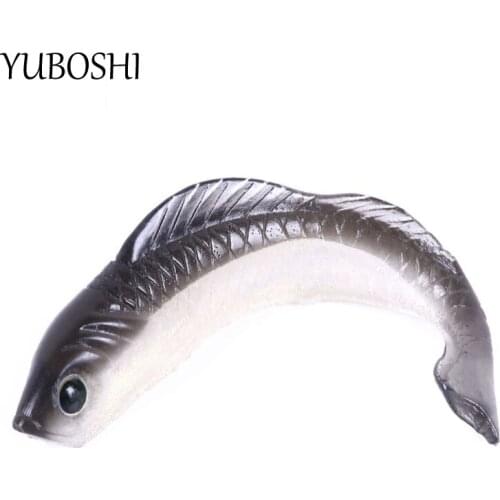 6.8CM-2.7G New Two-color Simulation 3D Eyes High-quality Soft lure Small Fish Anti-corrosion Fake lure 10 Pcs/Bag