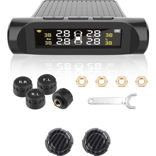 Car TPMS Tyre Pressure Monitoring SystemTyre Pressure Battery & Car Door Keyhole Cover for Suzuki Jimny 2019 2020