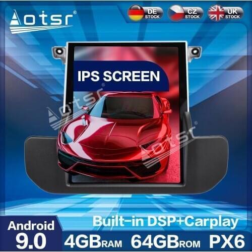 For Land Rover Discovery 4 L319 For Range Rover 2009-16 Vertical Tesla PX6 Android 9 4+64GB Car Radio Player Auto GPS Navigation