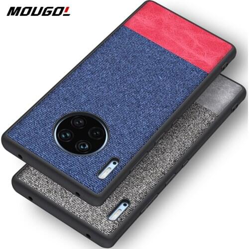 For Huawei Mate 30 Lite Case Shockproof Cloth Fabric Case for Huawei P30 P20 Lite Pro Mate 20 30 Lite Pro Case P Smart 2019 Case