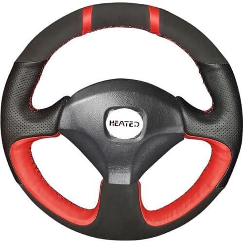 Braiding cover for steering wheel cover for Honda S2000 2000-2008 Civic Si 2002-2004 Acura RSX Type-S 2005 car steering wrap