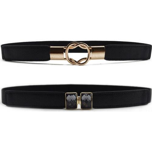 Designer Women belt Brand Fashion stretch belts Elastic Hasp Buckles Wide Belts For Women Strap Designer female Cummerbund N58