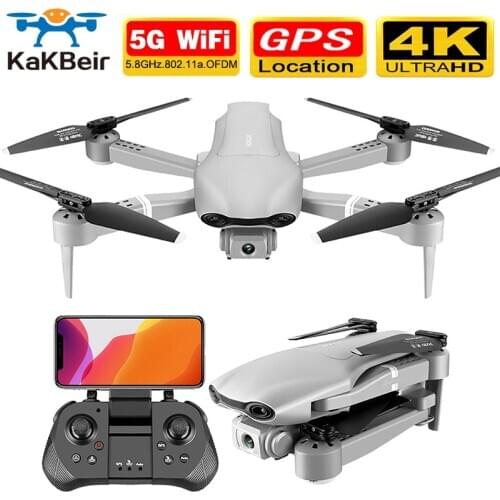 KaKBeir drone GPS 4K 5G WiFi live video FPV 4K/1080P HD Wide Angle Camera Foldable Altitude Hold Durable RC Drone