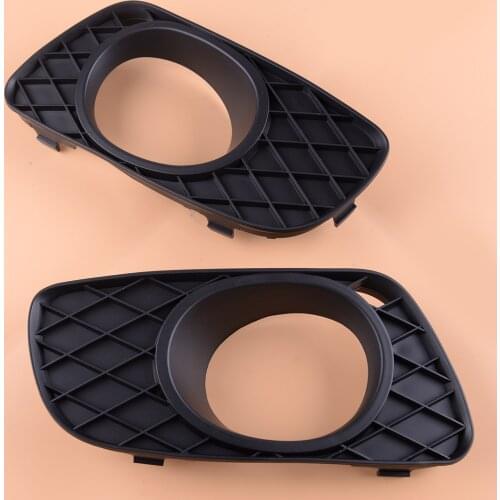 Beler 1 Pair Car Front Right Fog Light Lamp Cover Trim Frame Fit for Smart Fortwo 451 2007 2008 2009 2010 2011 2012 2013 2014