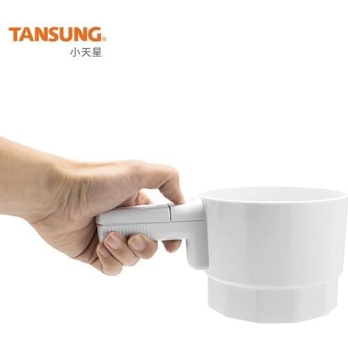 Electric hand-held flour sieve Plastic baking electric powder sieve Convenient and fast powder sieve