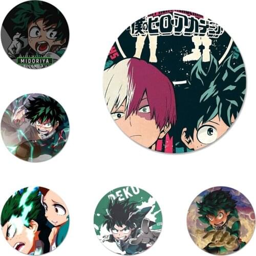 Hero academia Badge Brooch Pin Accessories For Clothes Backpack Decoration gift