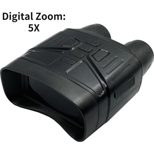 NV400B 2.4inch Infared Digital Night Vision Binoculars for Scouting 7x Zoom Day and Night Vision Goggles Telescope for Hunting