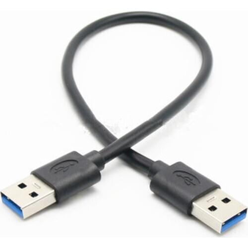 Dual Type A to Type A Data USB 3.0 Extension Cable 5G Bps Super Speed Sync Cord Cable For Radiator USB 3.0 Data Extension Cable