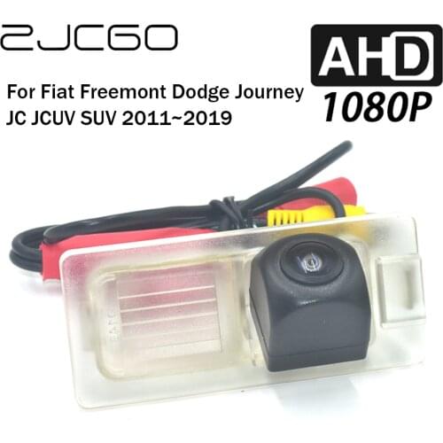 ZJCGO Car Rear View Reverse Backup Parking Reversing Camera for Fiat Freemont Dodge Journey JC JCUV SUV 2011~2019