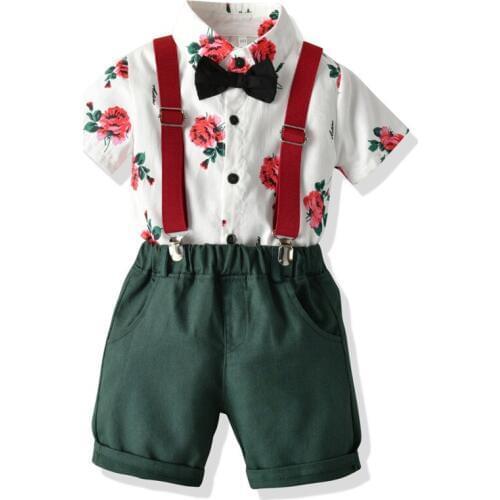 Baby boy clothes Clothes Set Suit Infant New Style 100% Cotton baby boy clothes Party Newborn Baby Boy Summer Clothing Suit