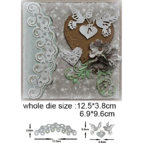 Metal Cutting Dies Swirl stripe frame 2020 New Crafts Stencils For Paper card Scrapbooking making Embossing Dies Cuts