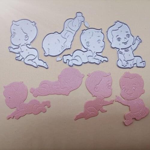 80*80mm Childs growth new Metal Cutting Dies Scrapbooking DIY Album Paper Card Craft Embossing stencil Dies