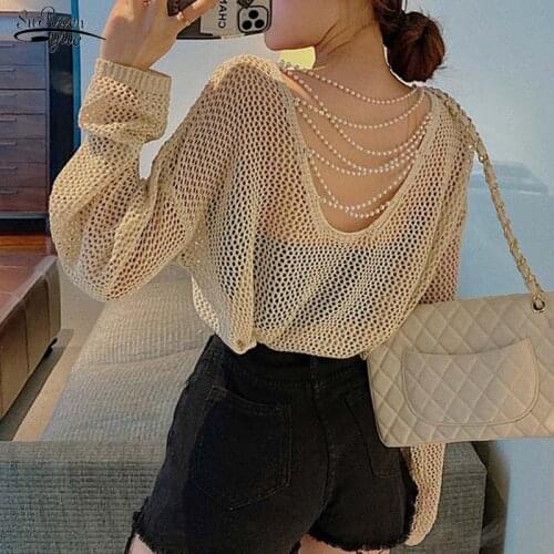 2021 Fashion Womens Tops and Blouses Plus Size 4XL Floral Embroidery Chiffon Blouse Women Long Sleeve Womens Shirt 1645