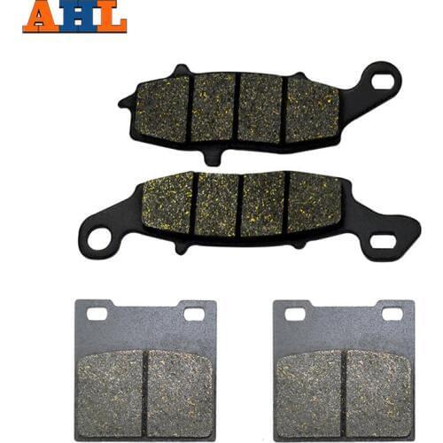 AHL Motorcycle Front And Rear Brake Pads For SUZUKI GS 500 GS500 1996-2010