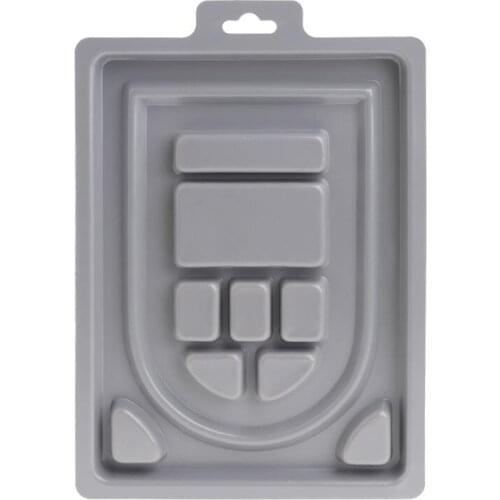 U90E DIY Necklace Tray Design Handmade Necklaces Making Jewelry Tools Crafts Gifts Organizer Measurement Compartment Beads