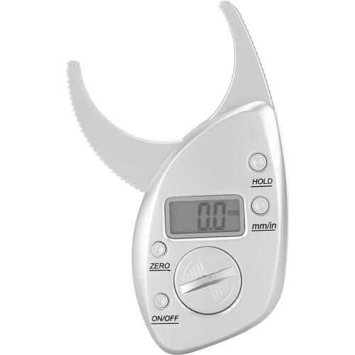 Drop shipping 20pcs /25pcs Electronic Body Fat Caliper Monitors Analyzer Digital Skinfold Measurement Tester Caliper