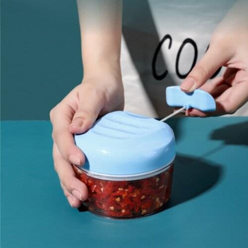 Manual Garlic Press Multi-function Garlic Grinding Chopper Food Vegetables Cutter Meat Grinders Kitchen Gadgets Garlic Artifact