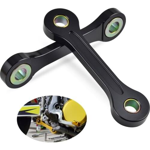 Motorcycle Linkage Lowering Link Kit for Suzuki DRZ400 DRZ400E DRZ400S DRZ400SM 2000-2021 For Kawasaki KLX400 KLX 400 Lower 7cm