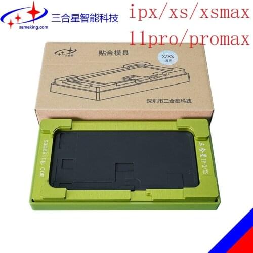 2 in 1 Universal Laminating Mold for iPhone 11 12 pro max X XS max OCA Glass LCD Touch Screen Alignment Mould Glue Location Mat