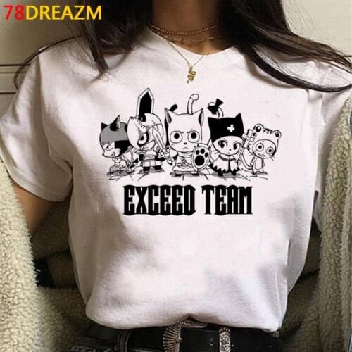 Fairy Tail t shirt female ulzzang 2021 harajuku japanese t-shirt harajuku