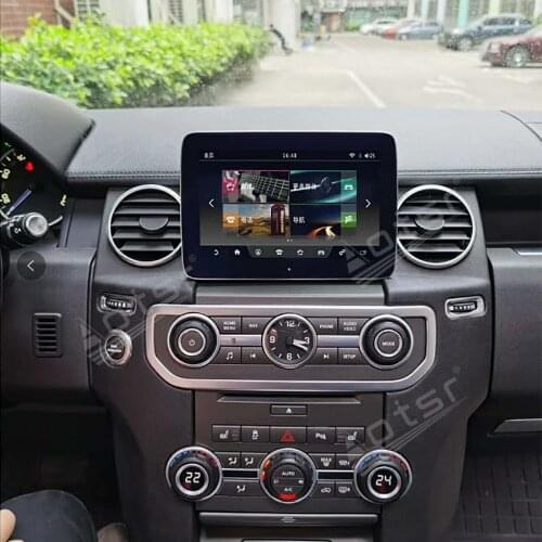 4GB+64GB Android 9 Tesla Car Multimedia GPS Navigation For Land Rover Range Sport Discovery 4 L320 2 Radio Stereo Audio Player