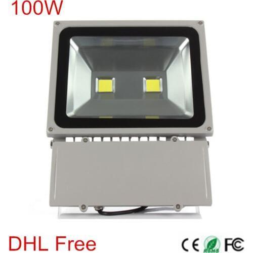 4pcs/lot,DHL Free shipping, 100W High Power Led Floodlight Outdoor Led Flood light 85-265V Warm/Natural/Cold White outdoor light