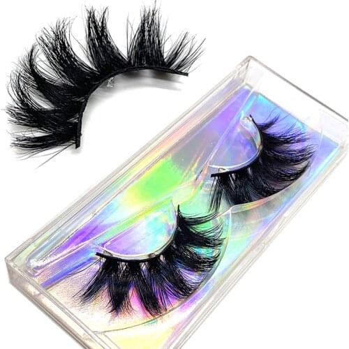 8D Make Up Mink Eyelashes 15~22mm Natural Fluffy Extension Cross Thick Simulation High-quality Eye Lashes Perfect E14 D22