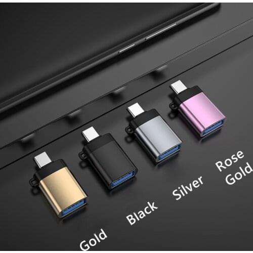 Blueendless Min USB to Type C HUB Adapter USB C OTG type C converter for Macbook Pro and Laptop