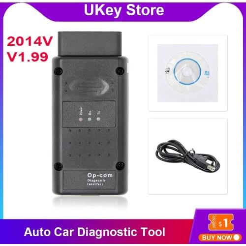 2014V V1.99 Diagnostic Tool With PIC18F458 Chip for Opel Cars OBD OBD2 Scanner Support Read and Clear Fault Codes