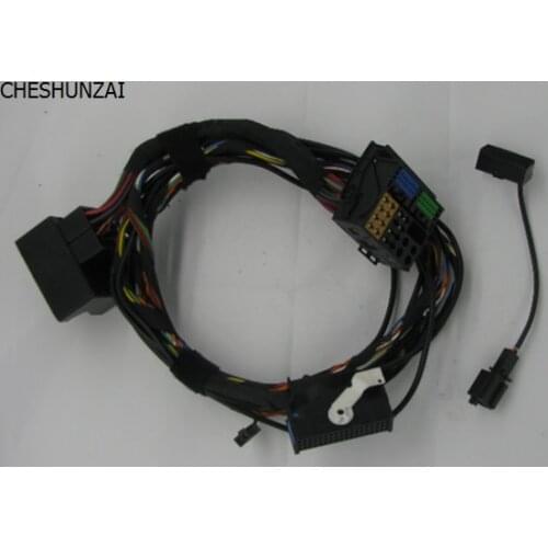 For VW RCD510 Bluetooth-compatible Plug&Play Wiring Cable Harness Microphone For Golf 6 MK6 Passat B6 B7 CC Tiguan Tiguan