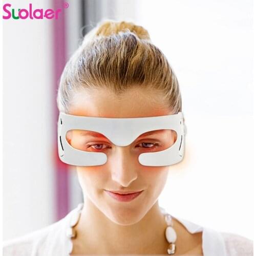 Electric Eye Massager Anti Wrinkle Eye Massage Anti Aging Eye Care LED Hot Massage Rechargeable Massage Device Eye Beauty Tool