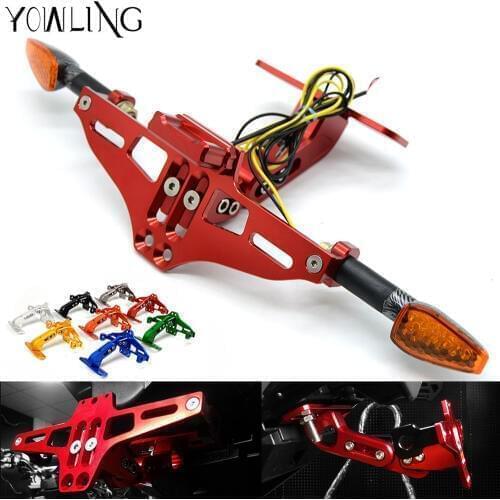 For Honda CB600F CB 600 F cb600f Hornet CBR600F CBF600 Motorcycle License Plate Bracket Licence Plate Holder Frame Number