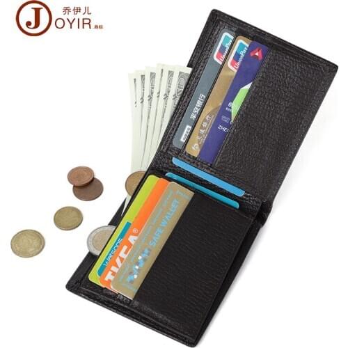 Fashion Men Wallets Small Wallet Men Money Purse Coin Bag Short Male Wallet Card Holder Rfid Multi-function Credit Card Wallet