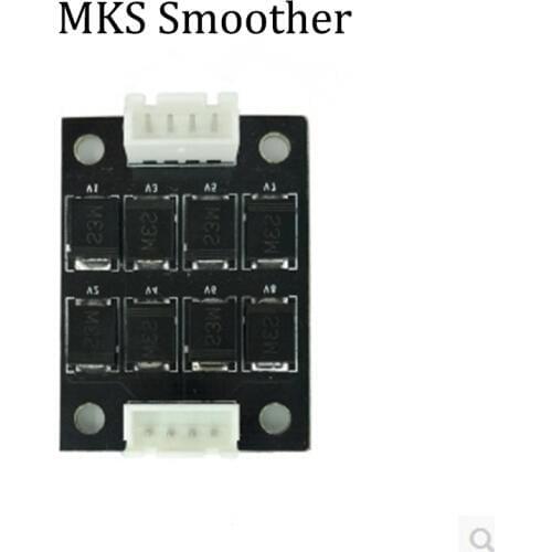 2pcs MKS smoother Grain cutter addon module for Kossel /Delta 3D printer accessories Stepper motor board filter eliminates