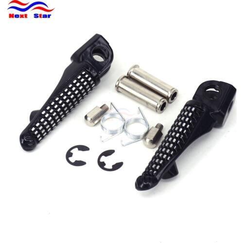 Motorcycle Rear Foot Pegs Footrest Pedals For Kawasaki ZX-6R ZX636 ZX-10R ZX-9R Z1000 Z750 Z750S ER6N ER6F NINJA 650R
