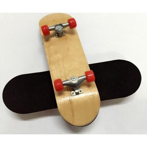2019 new Professional Finger Skate Board 1 PC Wooden Finger Skateboards Wood Basic Fingerboard Wheel