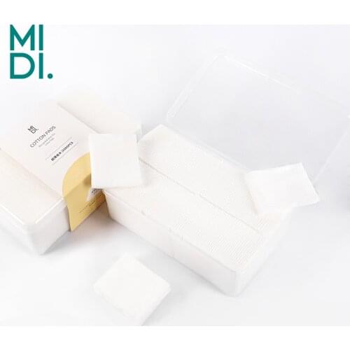 1000Pcs/Set Disposable Cosmetic Cotton Pads Wipes Soft Makeup Remover Pads Disposal Face Towel Cleansing Paper Manicure Wipe