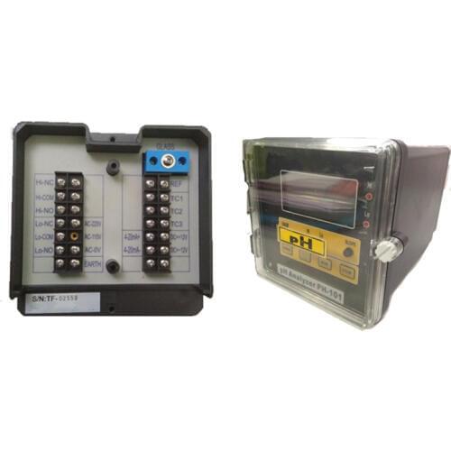 Online pH/ORP Controller Industrial 110/240V AC 50/60Hz Water Quality Monitor English Version Interface High Precision Lab Meter