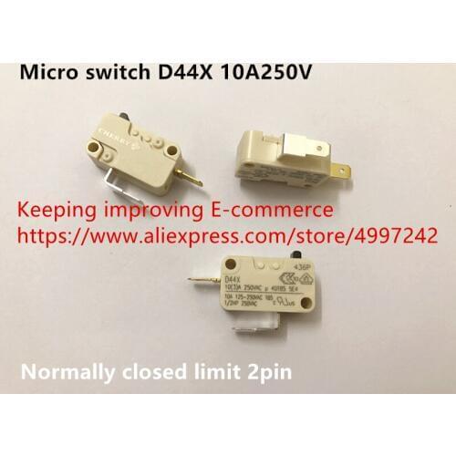 Original new 100% micro switch D44X 10A250V normally closed limit 2pin