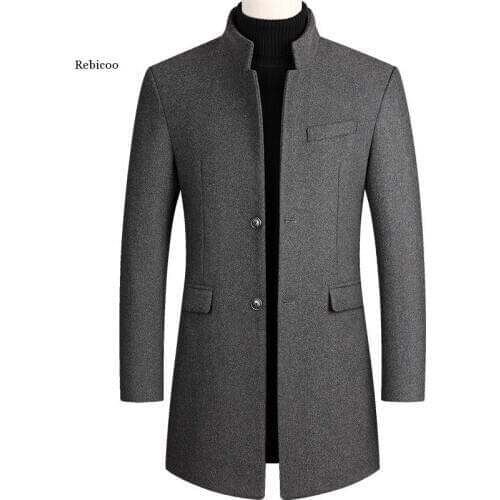 Мужское пальто Rebicoo China At AliExpress