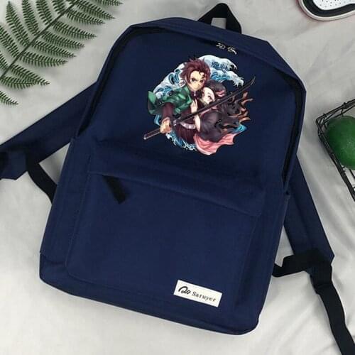 Demon Slayer Kimetsu No Yaiba bags mochilas bagpack laptop anime mochilas da moda infantil women mujer backpack